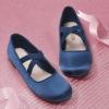 imageDream Pairs Girls Ballerina Dress Shoes Mary Jane FlatsNavy Bluesatin