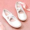 imageDream Pairs Girls Ballerina Dress Shoes Mary Jane FlatsWhitepu