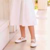 imageDream Pairs Girls Ballerina Dress Shoes Mary Jane FlatsWhitepu