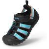 imageDREAM PAIRS Boys Girls Outdoor Athletic Sport Sandals Summer Hiking Beach Casual Closed Toe Rainbow Multicolor for ToddlerLittleBig KidsBlackBlue