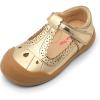 imageDREAM PAIRS Girls Mary Jane Dress Shoes School Uniform ToeProtective TStrap Ballet Flats Toddler Little KidGold
