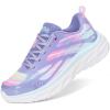 imageDREAM PAIRS Girls Shoes Sneakers Kids Tennis Shoes Lightweight Lace Up Running Casual Walking Shoes