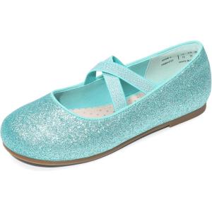 imageDream Pairs Girls Ballerina Dress Shoes Mary Jane FlatsBlue