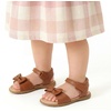 image:imageDREAM PAIRS Girls Sandals Fashion Bow Summer Shoes for ToddlerLittle KidBrown