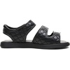 image:imageDREAM PAIRS Girls Sandals Open Toe Summer Shoes with Adjustable Strap Buckle ToddlerLittle KidBlack