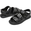 image:imageDREAM PAIRS Girls Sandals Open Toe Summer Shoes with Adjustable Strap Buckle ToddlerLittle KidBlack