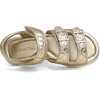 image:imageDREAM PAIRS Girls Sandals Open Toe Summer Shoes with Adjustable Strap Buckle ToddlerLittle KidGold