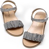 image:imageDREAM PAIRS Girls Sandals OpenToe Princess Dress Flat Sandals Summer ShoesToddlerLittle KidBlack