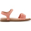 image:imageDREAM PAIRS Girls Sandals OpenToe Princess Dress Flat Sandals Summer ShoesToddlerLittle KidOrange