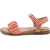 image:imageDREAM PAIRS Girls Sandals OpenToe Princess Dress Flat Sandals Summer ShoesToddlerLittle KidOrange