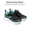 image:imageDREAM PAIRS Boys Girls Shoes Kids Tennis Athletic Running Gym School Sneakers for Little Big KidBlackBlue