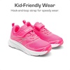 image:imageDREAM PAIRS Boys Girls Shoes Kids Tennis Athletic Running Gym School Sneakers for Little Big KidHot Pink