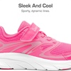 image:imageDREAM PAIRS Boys Girls Shoes Kids Tennis Athletic Running Gym School Sneakers for Little Big KidHot Pink