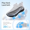 image:imageDREAM PAIRS Boys Girls Shoes Kids Tennis Running Gym Athletic Sneakers Breathable Lightweight for Little Big KidAll Black