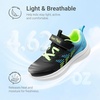 image:imageDREAM PAIRS Boys Girls Shoes Kids Tennis Running Gym Athletic Sneakers Breathable Lightweight for Little Big KidBlackBlue