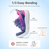 image:imageDREAM PAIRS Boys Girls Shoes Kids Tennis Running Gym Athletic Sneakers Breathable Lightweight for Little Big KidDark PurpleHot Pink