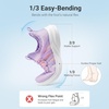 image:imageDREAM PAIRS Boys Girls Slip on Sneakers Kids Tennis Athletic Running Walking Breathable Lightweight School Gym ShoesPurplePink