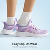 image:imageDREAM PAIRS Boys Girls Slip on Sneakers Kids Tennis Athletic Running Walking Breathable Lightweight School Gym ShoesPurplePink