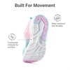 image:imageDREAM PAIRS Girls Running Shoes Kids Sneakers Tennis ColorBurst Lightweight Casual Walking ShoesLight GreenPink