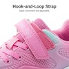image:imageDREAM PAIRS Girls Running Shoes Kids Sneakers Tennis ColorBurst Lightweight Casual Walking ShoesPinkGreen