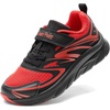 image:imageDREAM PAIRS Boys Girls Shoes Kids Tennis Athletic Running Gym School Sneakers for Little Big KidRedBlack