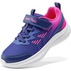 image:imageDREAM PAIRS Boys Girls Shoes Kids Tennis Running Gym Athletic Sneakers Breathable Lightweight for Little Big KidDark PurpleHot Pink
