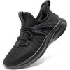 image:imageDREAM PAIRS Boys Girls Slip on Sneakers Kids Tennis Athletic Running Walking Breathable Lightweight School Gym ShoesAll Black