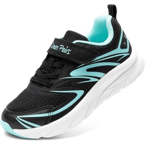 image:imageDREAM PAIRS Boys Girls Shoes Kids Tennis Athletic Running Gym School Sneakers for Little Big KidBlackBlue