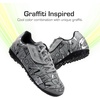 image:imageDREAM PAIRS Boys Girls Indoor Turf Soccer Cleats Lace Up Athletic Youth Futsal Football Casual Shoes for LittleBig KidGrey