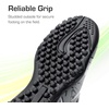 image:imageDREAM PAIRS Boys Girls Indoor Turf Soccer Cleats Lace Up Athletic Youth Futsal Football Casual Shoes for LittleBig KidGrey