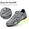 image:imageDREAM PAIRS Boys Girls Indoor Turf Soccer Cleats Lace Up Athletic Youth Futsal Football Casual Shoes for LittleBig KidGrey