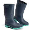 image:imageDREAM PAIRS Kids Rain Boots EasyOn Lightweight NonSlip Outsole for Boys amp Girls Outdoor Rainy Day PlayNavyGreen