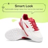 image:imageDREAM PAIRS Kids Soccer CleatsBeigeRed