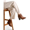 image:imageDREAM PAIRS Womens Chunky High Heel Ankle Boots Close Toe Fall Heeled Booties ShoesBrownpu
