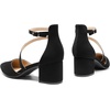 image:imageDREAM PAIRS Womens Closed Pointed Toe Low Chunky Heels Pumps Ankle Strap Wedding Business Dressy ShoesBlacknubuck