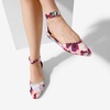 image:imageDREAM PAIRS Womens Low Wedge Pointed Toe Ankle Strap Dress Comfortable Casual Flats Shoes for Prom Party WeddingFloral