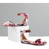 image:imageDREAM PAIRS Womens Low Wedge Pointed Toe Ankle Strap Dress Comfortable Casual Flats Shoes for Prom Party WeddingFloral