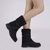 image:imageDREAM PAIRS Womens Mid Calf Fashion Winter Snow BootsBlack
