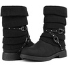 image:imageDREAM PAIRS Womens Mid Calf Fashion Winter Snow BootsBlack