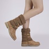 image:imageDREAM PAIRS Womens Mid Calf Fashion Winter Snow BootsCamel