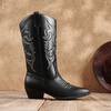 image:imageDREAM PAIRS Womens MidCalf Boots  Classic ComfortBlackpu