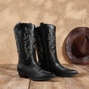 image:imageDREAM PAIRS Womens MidCalf Boots  Classic ComfortBlackpu