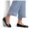 image:imageDREAM PAIRS Womens SoleSimple Wide Width Flats Ballerina Walking Flats Comfortable Slip on ShoesBlack