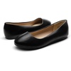 image:imageDREAM PAIRS Womens SoleSimple Wide Width Flats Ballerina Walking Flats Comfortable Slip on ShoesBlack