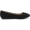 image:imageDREAM PAIRS Womens SoleSimple Wide Width Flats Ballerina Walking Flats Comfortable Slip on ShoesBlackNubuck