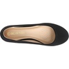 image:imageDREAM PAIRS Womens SoleSimple Wide Width Flats Ballerina Walking Flats Comfortable Slip on ShoesBlackNubuck