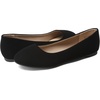 image:imageDREAM PAIRS Womens SoleSimple Wide Width Flats Ballerina Walking Flats Comfortable Slip on ShoesBlackNubuck