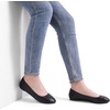 image:imageDREAM PAIRS Womens SoleSimple Wide Width Flats Ballerina Walking Flats Comfortable Slip on ShoesBlackPu