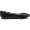 image:imageDREAM PAIRS Womens SoleSimple Wide Width Flats Ballerina Walking Flats Comfortable Slip on ShoesBlackPu