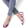 image:imageDREAM PAIRS Womens SoleSimple Wide Width Flats Ballerina Walking Flats Comfortable Slip on ShoesFloral